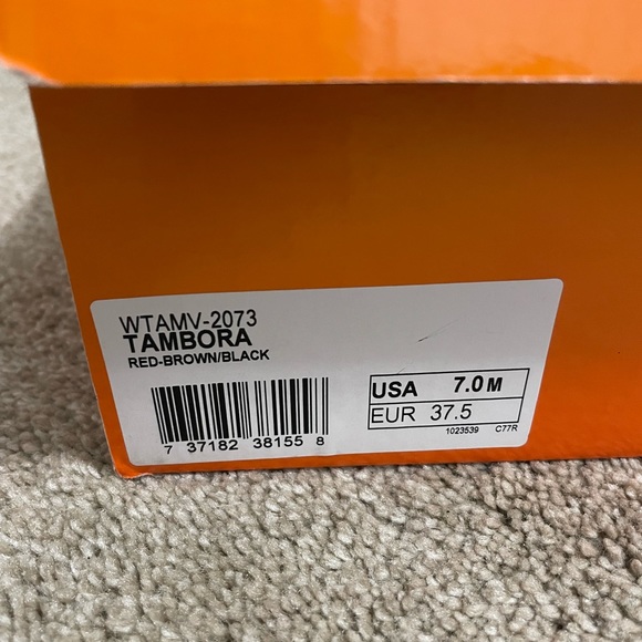 Lugz Tambora Red-Brown/Black Winter Boots Women’s 7 Water Resistant NWT - Picture 5 of 5